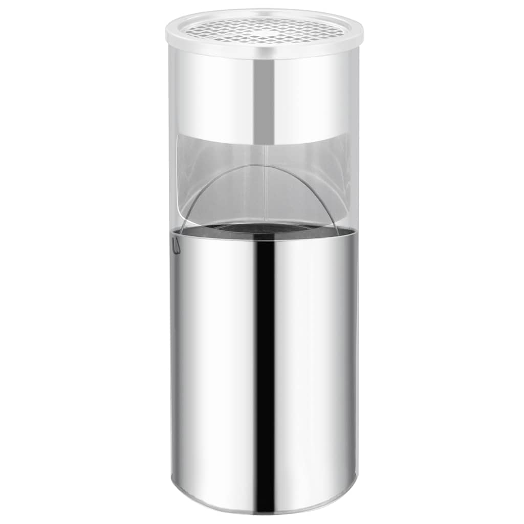 Ashtray Dustbin 30 L Stainless Steel