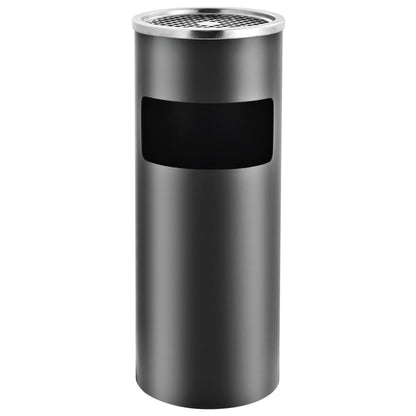 Ashtray Dustbin Hotel 30 L Steel Grey