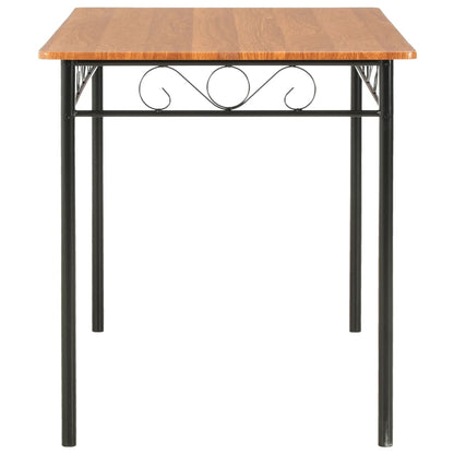 Dining Table Brown 120x70x75 cm MDF