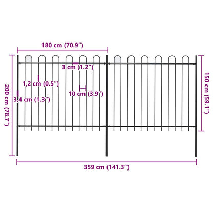 Garden Fence | Steel | Tough | Modern