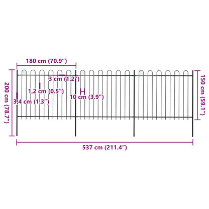 Garden Fence | Steel | Tough | Modern