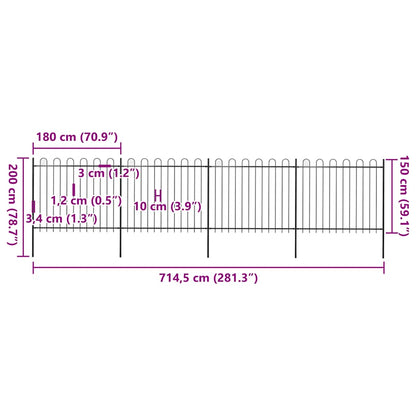 Garden Fence | Steel | Tough | Modern