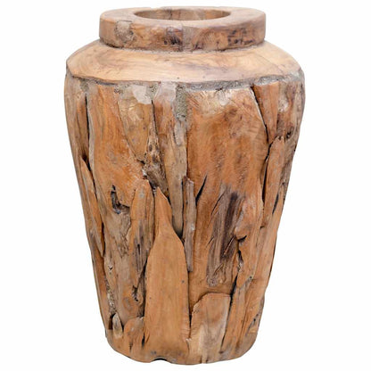 Decoration Vase 40x60 cm Solid Teak Wood