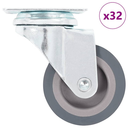 32 pcs Swivel Casters 50 mm