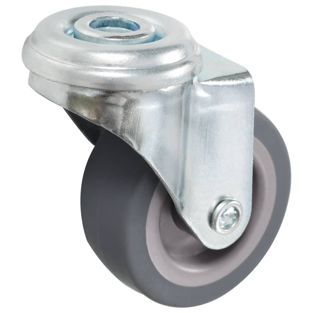 8 pcs Bolt Hole Swivel Casters 50 mm