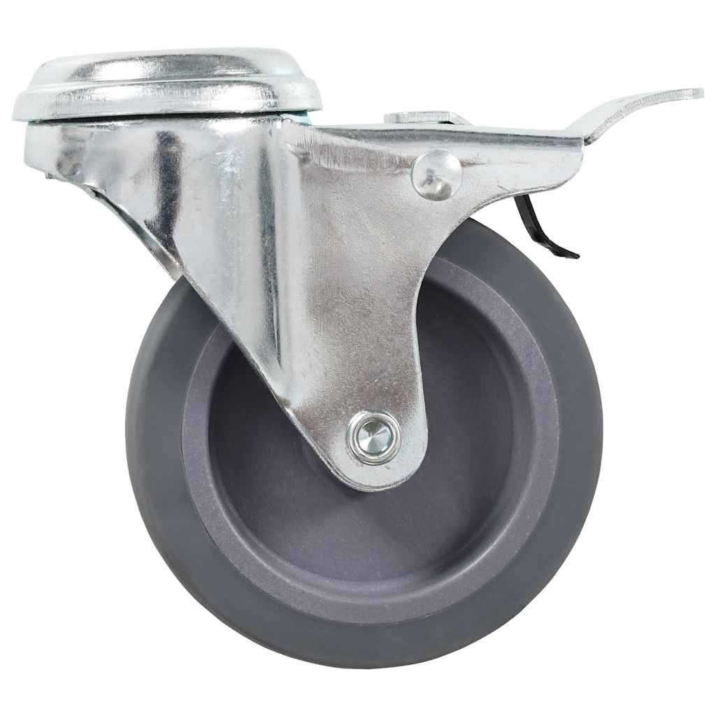 24 pcs Bolt Hole Swivel Casters 75 mm