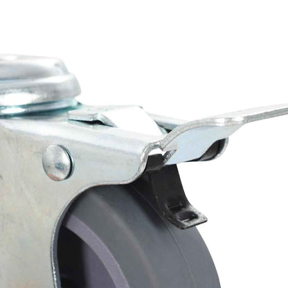24 pcs Bolt Hole Swivel Casters 75 mm