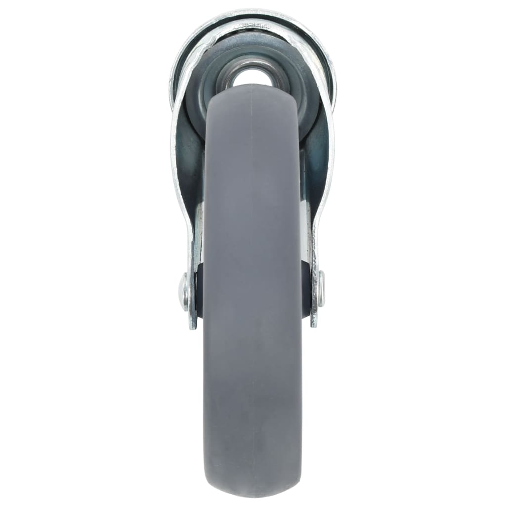 8 pcs Bolt Hole Swivel Casters 125 mm