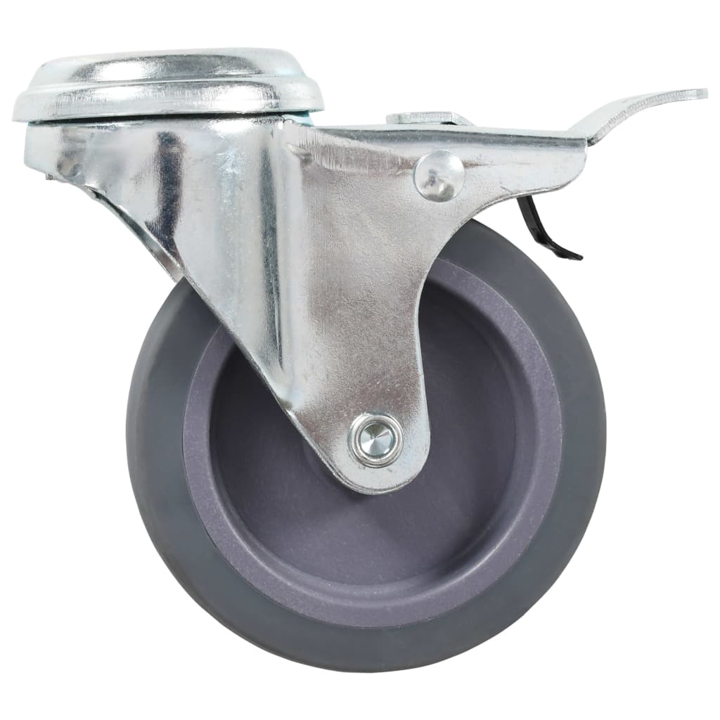 32 pcs Bolt Hole Swivel Casters 75 mm