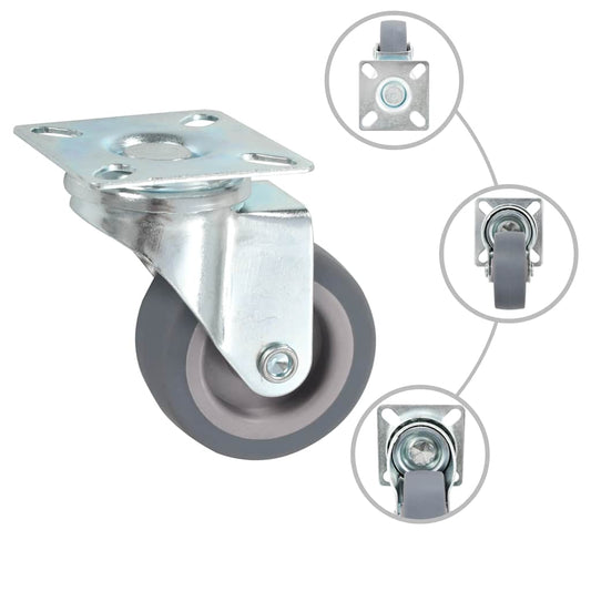 96 pcs Swivel Casters 50 mm