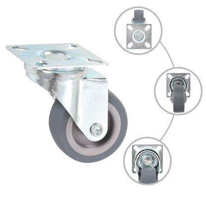 72 pcs Swivel Casters 50 mm