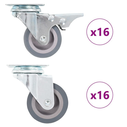 32 pcs Swivel Casters 50 mm