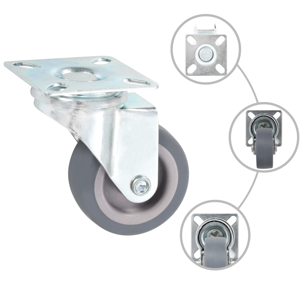 32 pcs Swivel Casters 50 mm