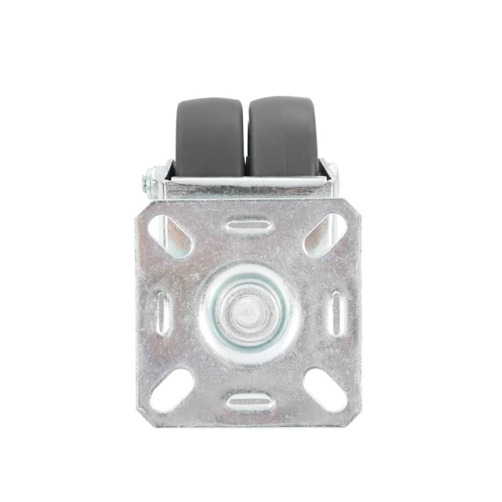 24 pcs Twin-wheel Swivel Casters 50 mm