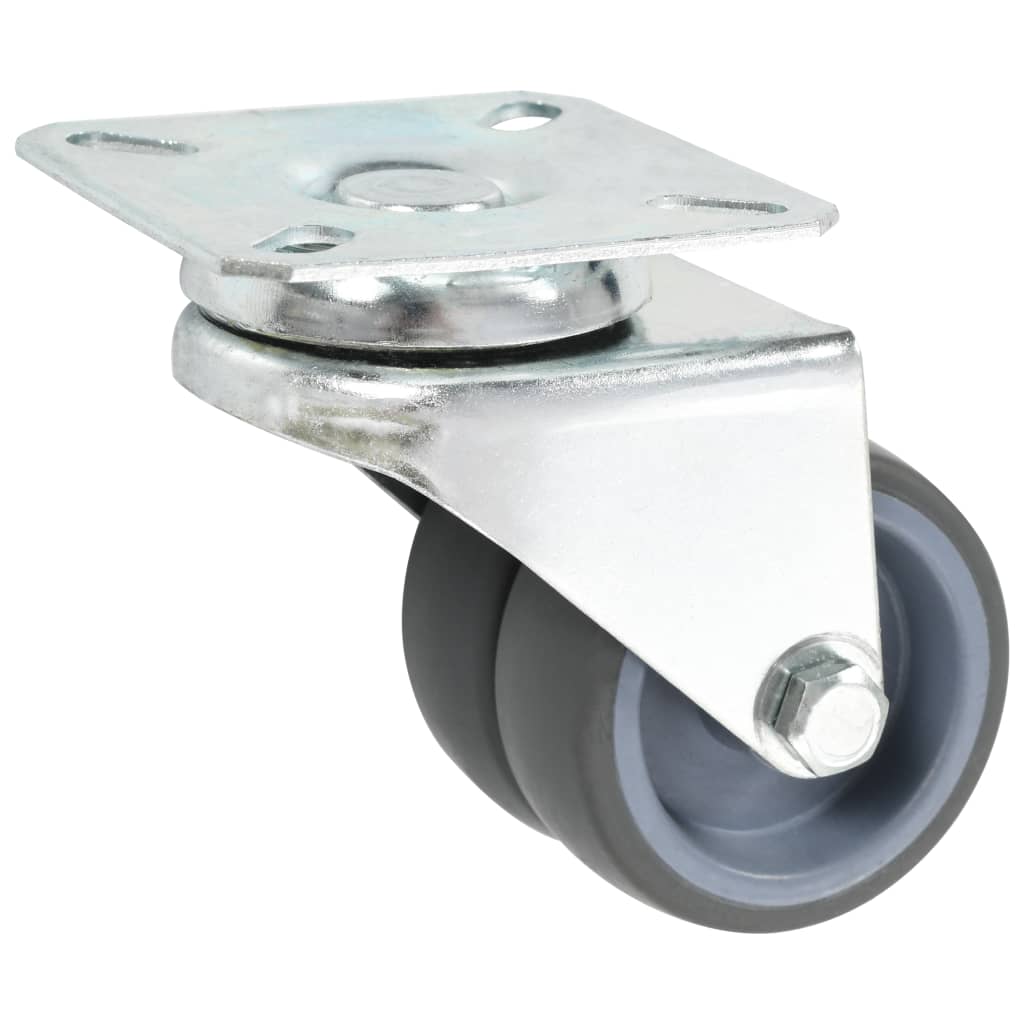 32 pcs Twin-wheel Swivel Casters 50 mm