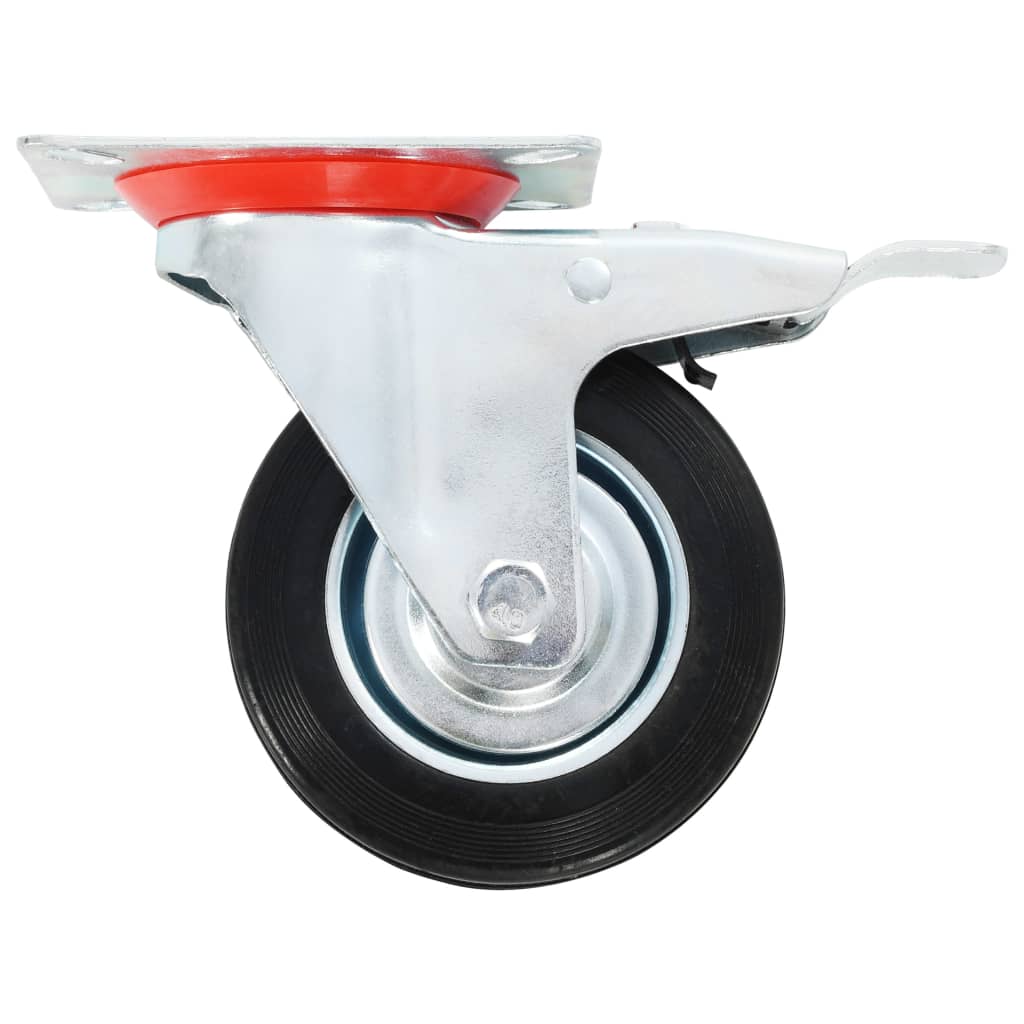 8 pcs Swivel Casters 100 mm