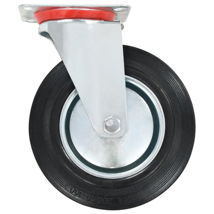 16 pcs Swivel Casters 200 mm