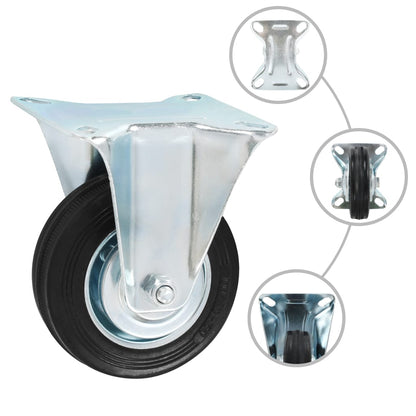 8 pcs Casters 100 mm