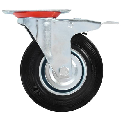 8 pcs Casters 125 mm