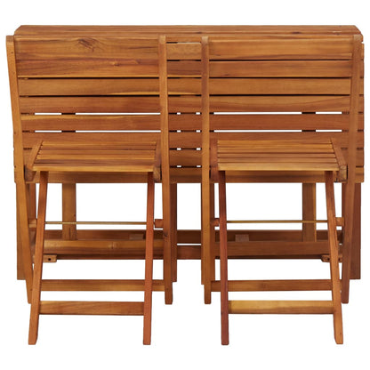 Garden Planter Table With Chair | Brown | Solid acacia wood | Medium