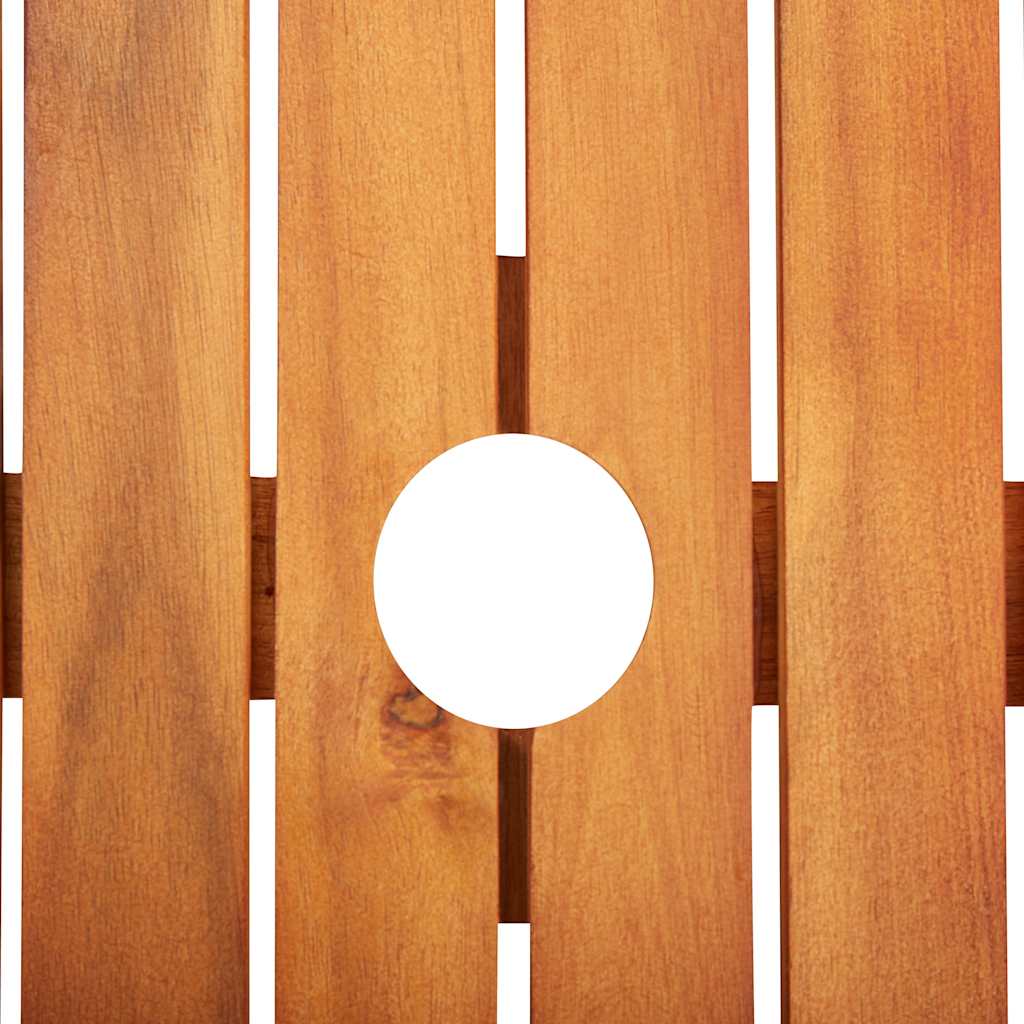 45963 vidaXL Garden Table 215x90x74 cm Solid Acacia Wood