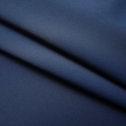 Blackout Curtain with Hooks Blue 290x245 cm