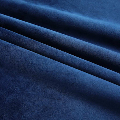 Blackout Curtains 2 pcs with Hooks Velvet Dark Blue 140x175 cm