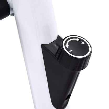 Exercise Bike with Belt Resistance Purple