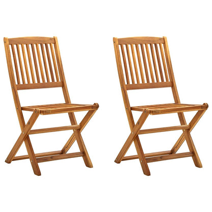 Outdoor Chair | Set of 2 | Foldable | Folding Chairs | Rectangular