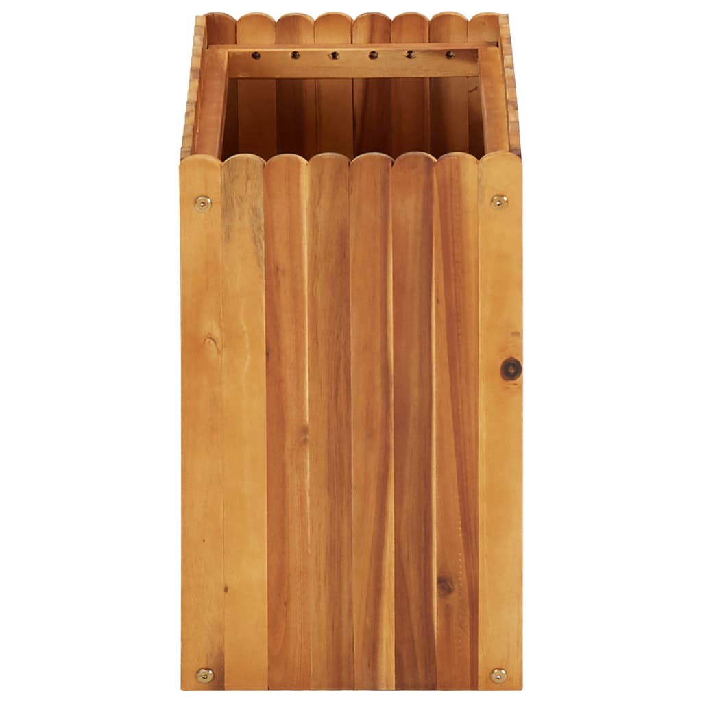 Garden Raised Bed 50x30x50 cm Solid Acacia Wood