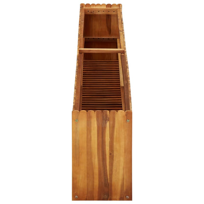 Garden Raised Bed 200x30x50 cm Solid Acacia Wood