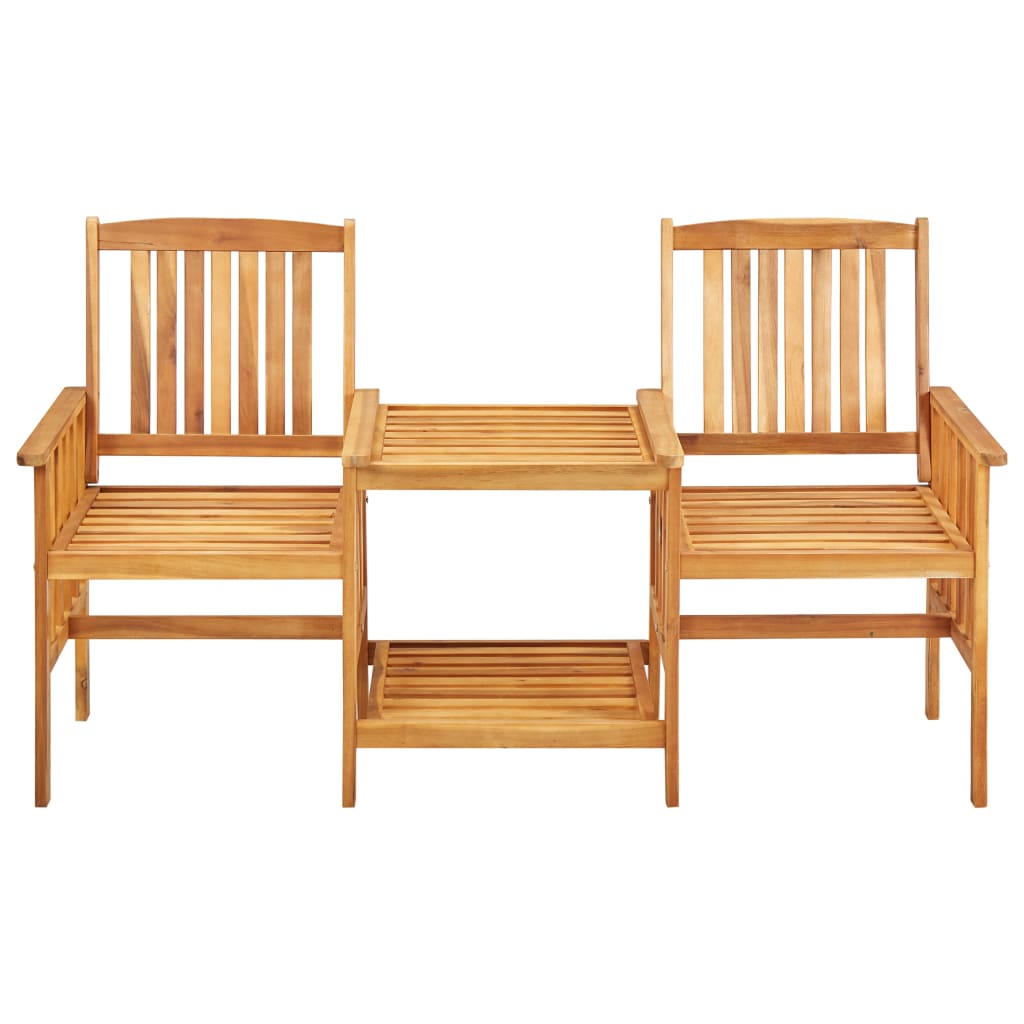 Bistro Set | Natural wood colour | Solid Acacia wood | Standard | Durable