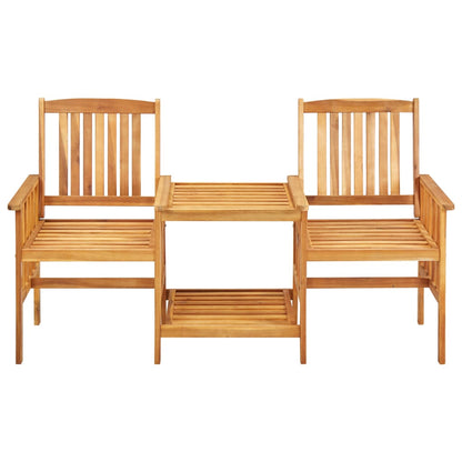 Bistro Set | Natural wood colour | Solid Acacia wood | Standard | Durable