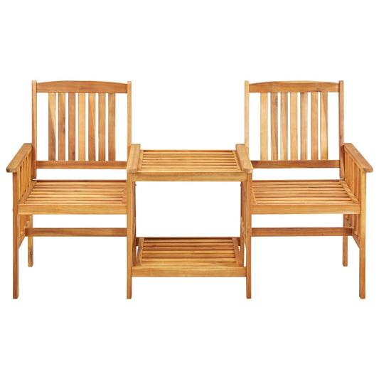 Bistro Set | Natural wood colour | Solid Acacia wood | Standard | Durable
