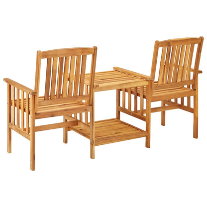 Bistro Set | Natural wood colour | Solid Acacia wood | Standard | Durable