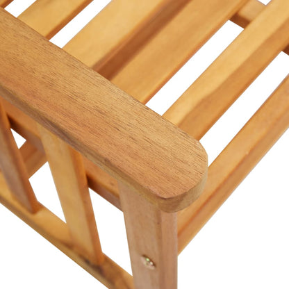 Bistro Set | Natural wood colour | Solid Acacia wood | Standard | Durable