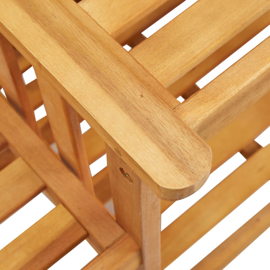 Bistro Set | Natural wood colour | Solid Acacia wood | Standard | Durable