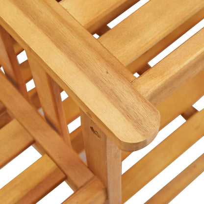Bistro Set | Natural wood colour | Solid Acacia wood | Standard | Durable
