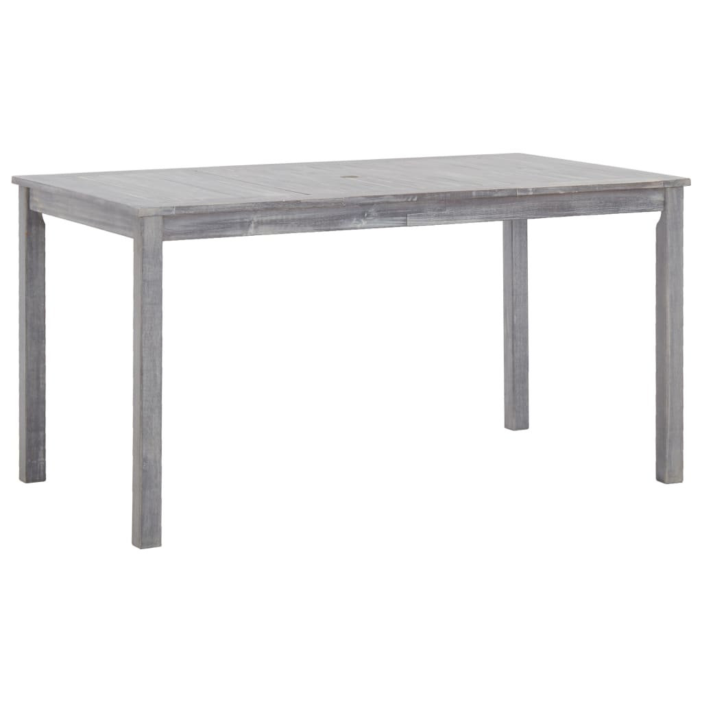 Outdoor Dining Set | Grey | Solid Acacia Wood | Medium |  Durable