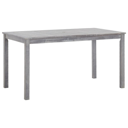 Outdoor Dining Set | Grey | Solid Acacia Wood | Medium |  Durable