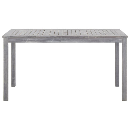 Outdoor Dining Set | Grey | Solid Acacia Wood | Medium |  Durable