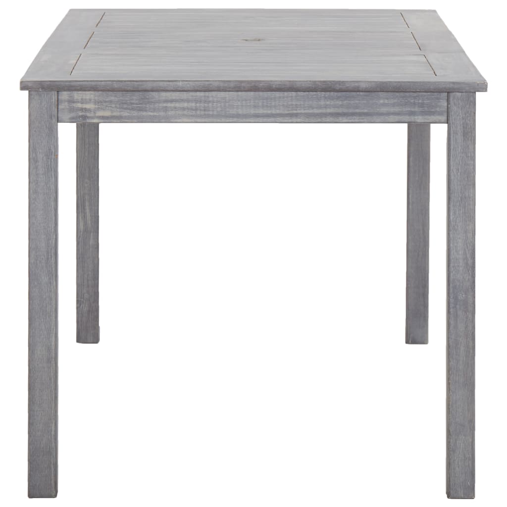Outdoor Dining Set | Grey | Solid Acacia Wood | Medium |  Durable