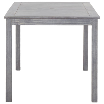 Outdoor Dining Set | Grey | Solid Acacia Wood | Medium |  Durable