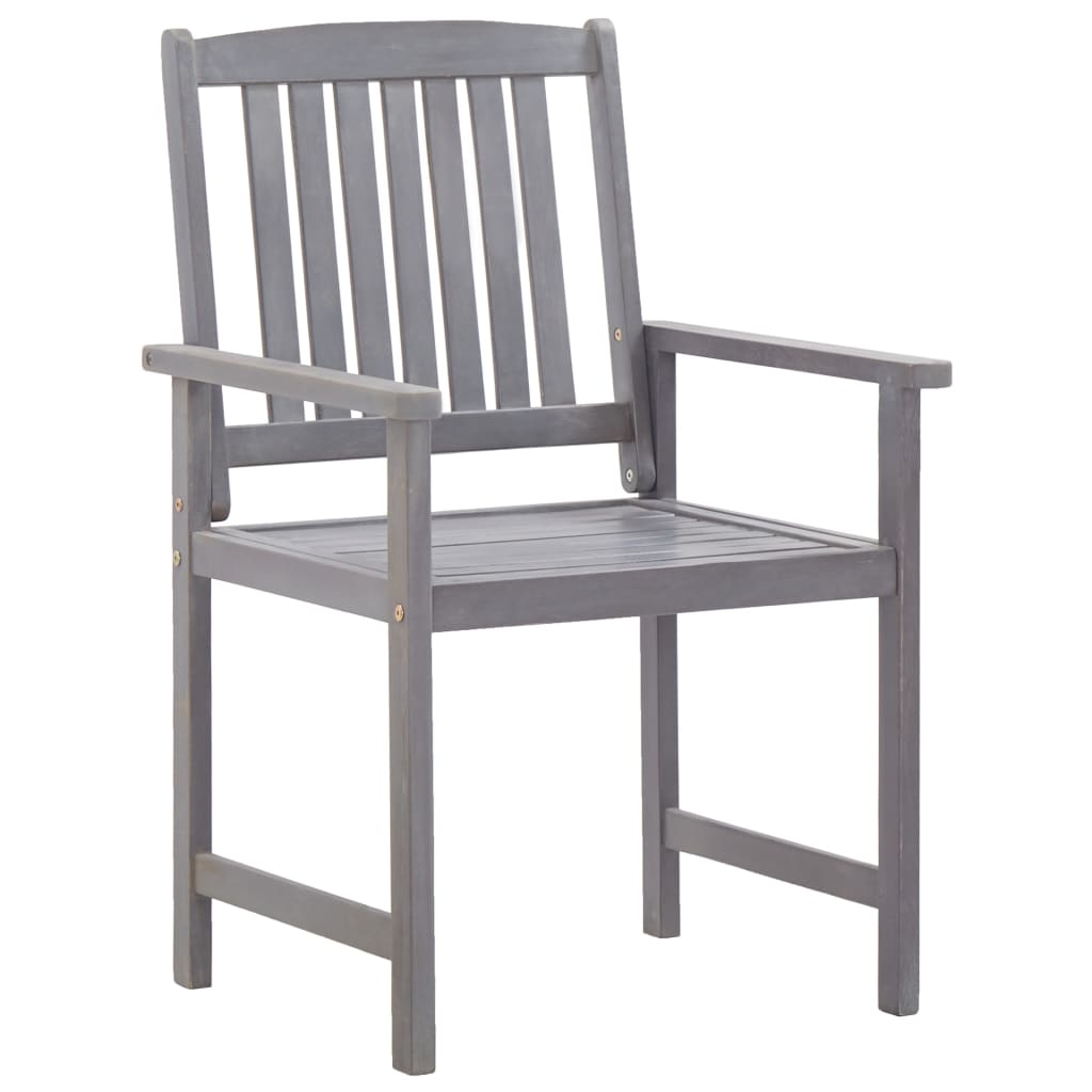 Outdoor Dining Set | Grey | Solid Acacia Wood | Medium |  Durable