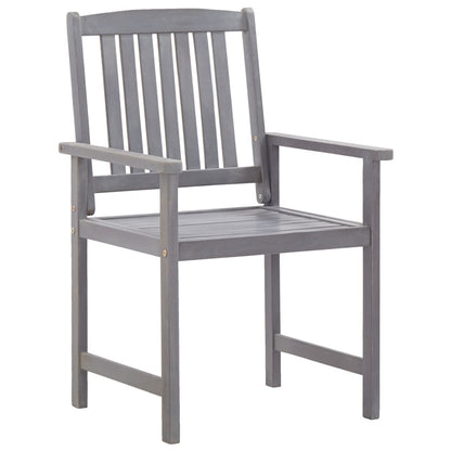 Outdoor Dining Set | Grey | Solid Acacia Wood | Medium |  Durable