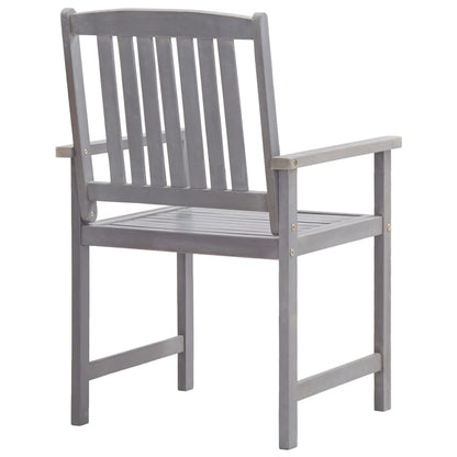 Outdoor Dining Set | Grey | Solid Acacia Wood | Medium |  Durable