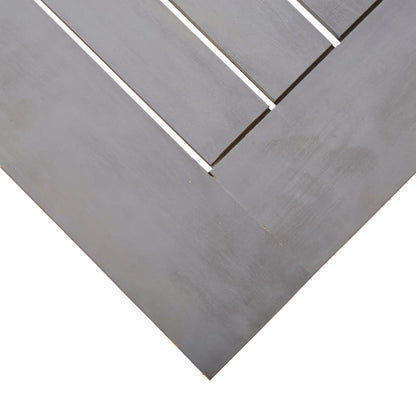 Outdoor Dining Set | Grey | Solid Acacia Wood | Medium |  Durable