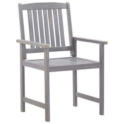 Outdoor Table And Chair | Grey Wash | Solid Acacia Wood | Large
