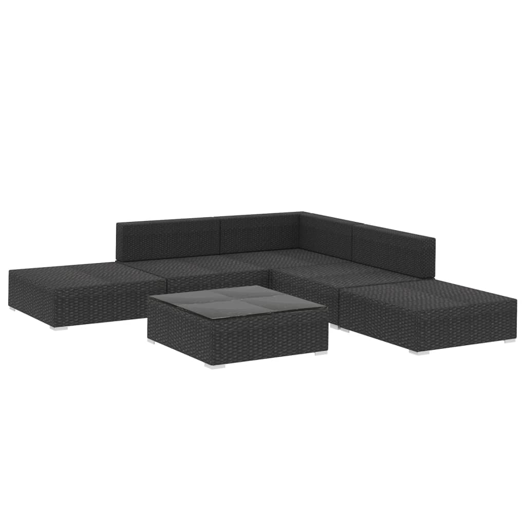 Garden Sofa Set | Black