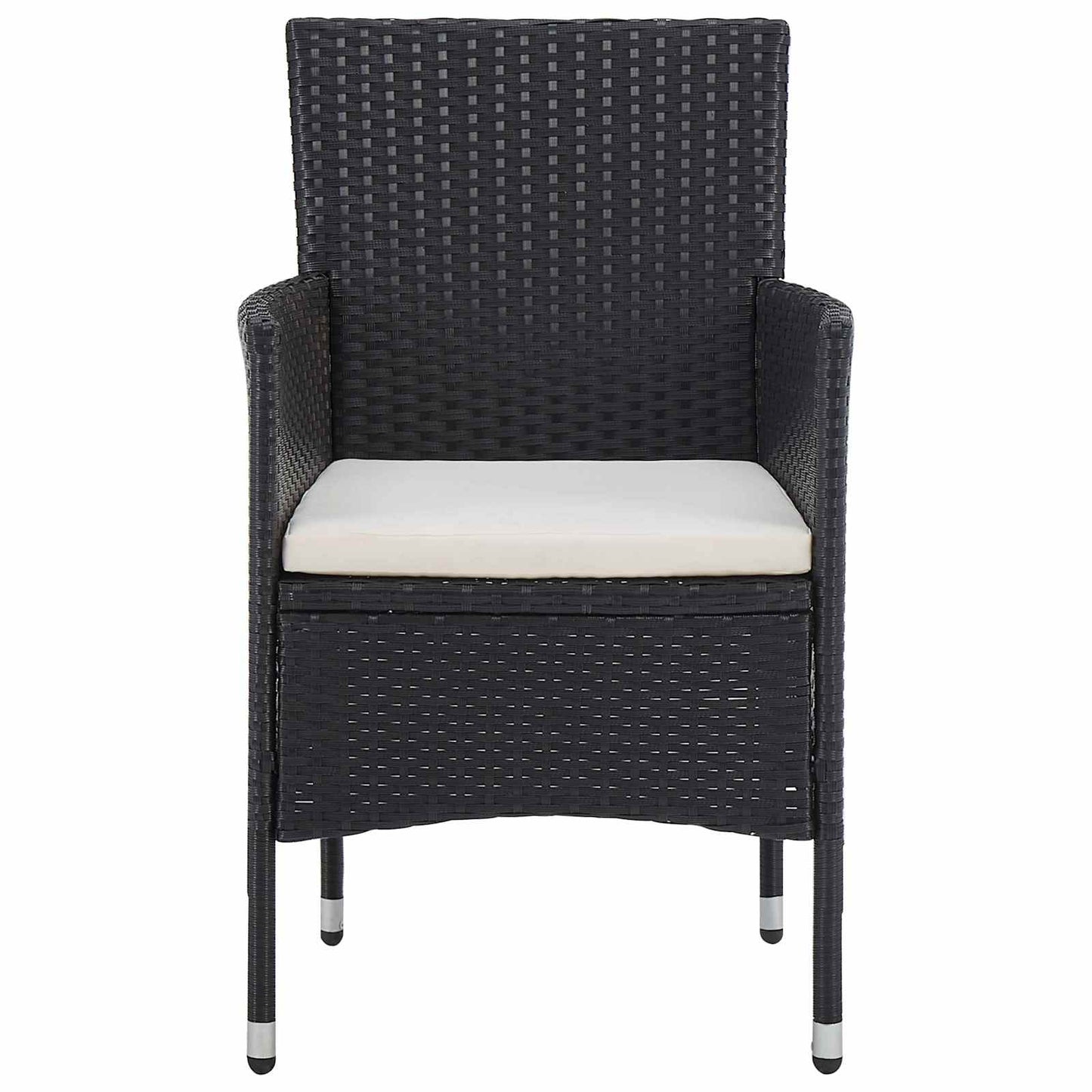 Furniture Set 5 pcs Black